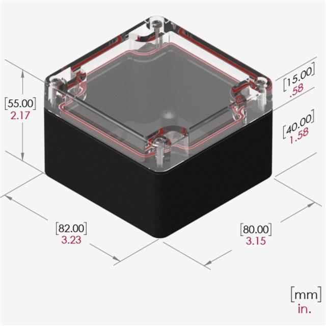 RB33P06C16B Serpac  Cajas